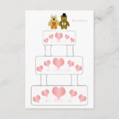 Hochzeitsempfang Begleitkarte (Vorderseite)