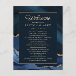 Hochzeitsempfang Begrüßung Marmormarmor Begleitkarte