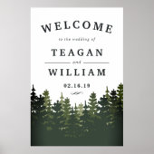 Hochzeitsempfang bei Tall Pines Poster (Vorne)