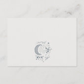 Hochzeitsempfang der Sternenflotte Begleitkarte (Rückseite)