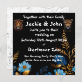 Hochzeitsempfang Einladung (Vorne/Hinten)