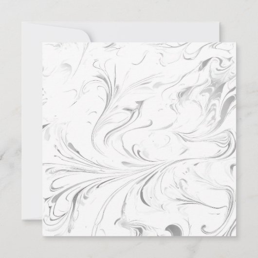 Hochzeitsempfang Einladung (Rückseite)