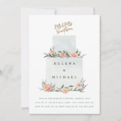 Hochzeitsempfang Einladung (Vorderseite)