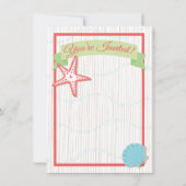 Hochzeitsempfang Einladung (Rückseite)