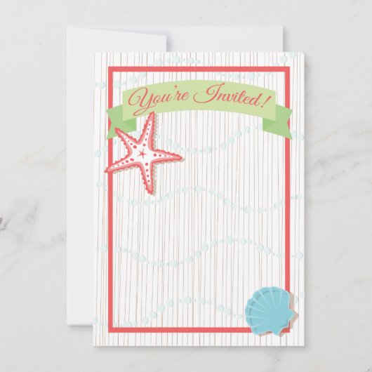 Hochzeitsempfang Einladung (Rückseite)