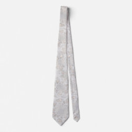 Hochzeitsempfang Elegantes Weißes Silber Einfaches Krawatte