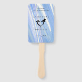 Hochzeitsempfang Fächer (Vorderseite)