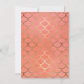 Hochzeitsempfang Festliches Abendessen Art Deco Mu Einladung (Rückseite)