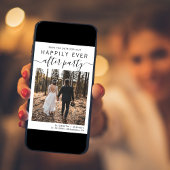 Hochzeitsempfang-Foto Save The Date