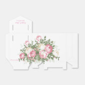 Hochzeitsempfang Fühler Box Vintage Rose Geschenkschachtel (Ungefaltet)