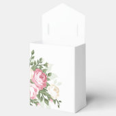 Hochzeitsempfang Fühler Box Vintage Rose Geschenkschachtel (Geöffnet)