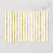 Hochzeitsempfang für Ananas Begleitkarte (Rückseite)