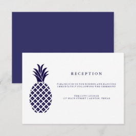 Hochzeitsempfang für Ananas Einladung