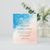 Hochzeitsempfang für das Meer (Stehend Vorderseite)