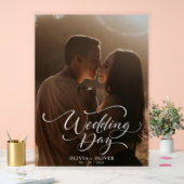 Hochzeitsempfang für Fotos Acrylschild (Hochzeit)