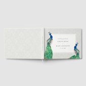 Hochzeitsempfang für Verzierte Wasserfarben Gästebuch (Voll)