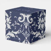 Hochzeitsempfang Gefallen Kaxen Silberkrönung Geschenkschachtel (Rückseite)