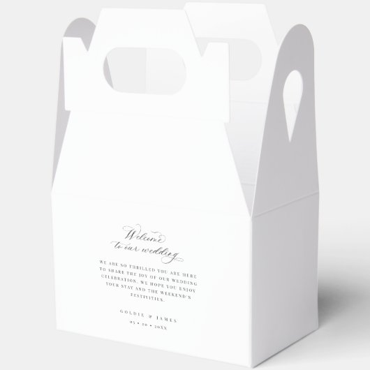 Hochzeitsempfang Hotel Travel Geschenkboxen Geschenkschachtel (Offen)