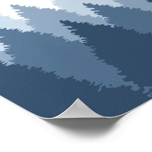 Hochzeitsempfang im Blauwald Poster (Ecke)