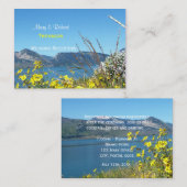 Hochzeitsempfang im Nationalpark Grand teton Begleitkarte (Vorne/Hinten)