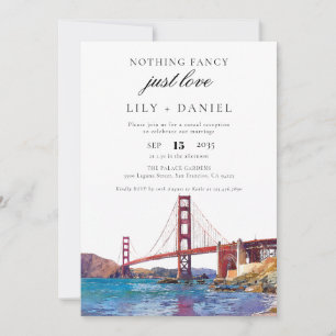 Hochzeitsempfang in San Francisco Einladung