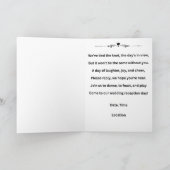 Hochzeitsempfang Karte (Innenseite)