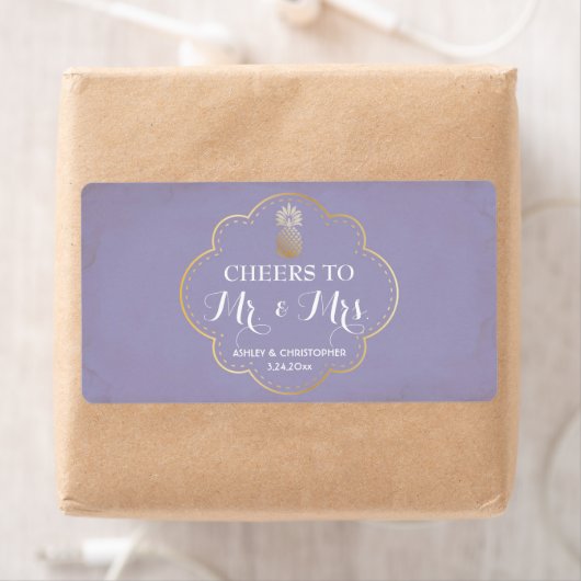 Hochzeitsempfang Mini Champagne Ananas (Insitu)