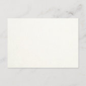 Hochzeitsempfang mit blauem und rosa Peony Waterco Begleitkarte (Rückseite)