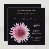 Hochzeitsempfang nur Einladung (Vorne/Hinten)