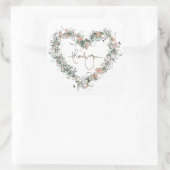 Hochzeitsempfang Probe Elegante Porto Quadratischer Aufkleber (Tasche)