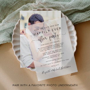Hochzeitsempfang Save the Date Pergament Einladungen