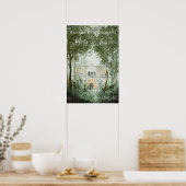 Hochzeitsempfang - Schloss Traumhaft Poster (Küche)