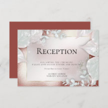 Hochzeitsempfang | Terracotta Shimmer