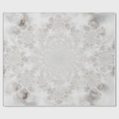 Hochzeitsempfang Weißes Silver Gold Einfaches Eleg Geschenkpapier (Flach)