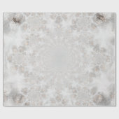 Hochzeitsempfang Weißes Silver Gold Einfaches Eleg Geschenkpapier (Flach)