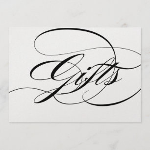 Hochzeitsempfangs-Schild mit schöner Schrift Gesch Einladung