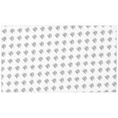 Hochzeitsempfangsfamilie Freunde Tischtypografie Tischdecke (Vorderseite (Horizontal))