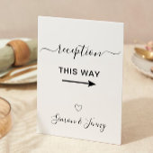 Hochzeitsempfehlung auf diese Weise Vorlage signie