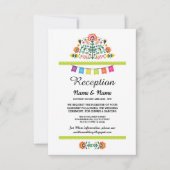 Hochzeitsempfehlung Fiesta Karten mexikanische Bei (Vorderseite)