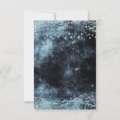 Hochzeitsempfehlung für Wasserfarben Einladung (Rückseite)