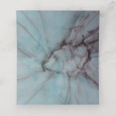 Hochzeitsempfehlung geklappte Zelt-Card-Pinks Lave Platzkarte (Innenseite Aufgefaltet)