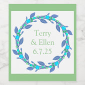 Hochzeitsempfehlung Probe Parco delle camelie Loca Weinetikett (Einzelnes Label)