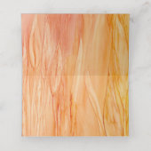 Hochzeitsempfehlung Zelt-Karte Frische Blume Platzkarte (Innenseite Aufgefaltet)