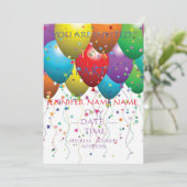 Hochzeitsensemble Einladung (Stehend Vorderseite)