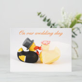 Hochzeitsenten (Stehend Vorderseite)