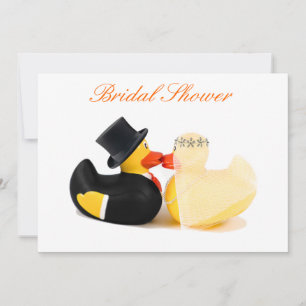 Hochzeitsenten 3 - Brautparty Einladung