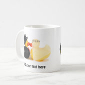Hochzeitsenten 3 kaffeetasse (Vorderseite Links)