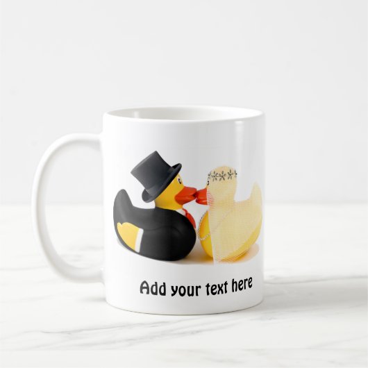 Hochzeitsenten 3 kaffeetasse (Links)