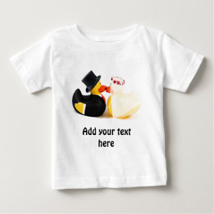 Hochzeitsenten 4 baby t-shirt