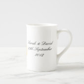 Hochzeitsenten 4 ... Keramik Tasse (Rechts)